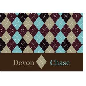    Im Inkpressed Stationery   Argyle Teal