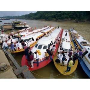  on the Rejang River at Kapit, Sarawak in North West Borneo, Malaysia 