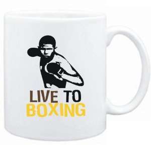  New  Live To Boxing  Mug Sports
