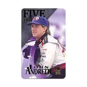   PhonePak 2 (1997) $5 John Andretti (Kmart, Little Caesars) (Card #58