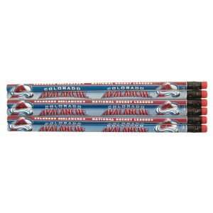  Colorado Avalanche Wincraft 6pk Pencils