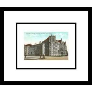  University of Chicago, Framed Print by Unknown, 16x14 