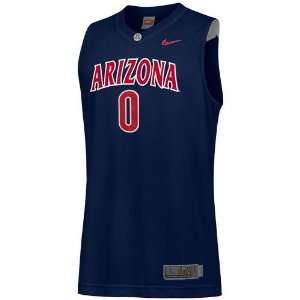 Nike Arizona Wildcats #0 Youth Navy Blue Replica Basketball Jersey 