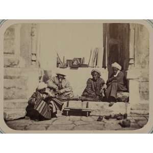  Turkic people,Uzbekistan,commerce,bookbinder,c1865