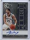 Greivis Vasquez 2010 Limited Phenoms Jersey Auto RC 249