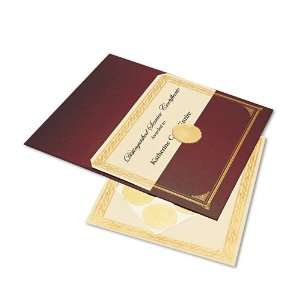  Geographics® Ivory/Gold Foil Embossed Award Cert. Kit 