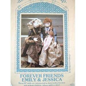 Forever Friends Emily & Jessica 22 Dolls (SEWING PATTERN 