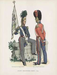 American Army, State Volunteer Corps, 1840 by Fritz Kredel