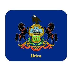  US State Flag   Utica, Pennsylvania (PA) Mouse Pad 