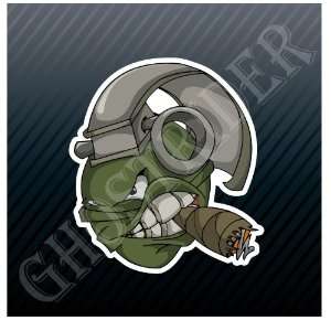  Grenade Cigar Chief Army Military Force Sticker Decal 
