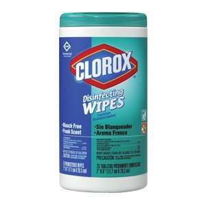  Clorox Disinfectant Cleaner and Deodorizer Wipes 75 Count 