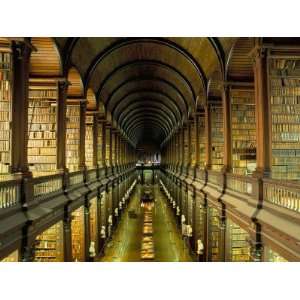Gallery of the Old Library, Trinity College, Dublin, County Dublin 