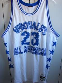 McDonalds All American #23 Michael Jordan Jersey 1980 Replica/Nice 
