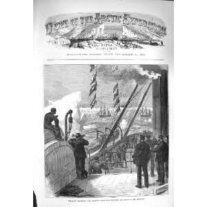    1875 Arctic Valorous Alert Ships Iceberg Discovery