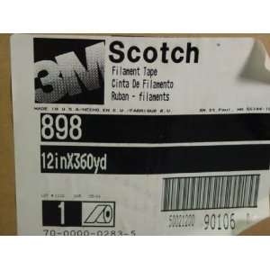    Large Roll Scotch Filament Tape 898 12x360 yards 