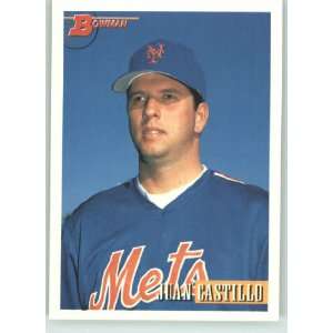  1993 Bowman #538 Juan Castillo RC   New York Mets (RC 