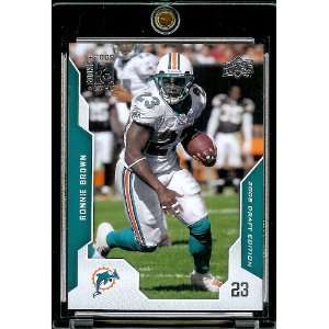com 2008 Upper Deck Draft Edition # 154 Ronnie Brown   Dolphins   NFL 