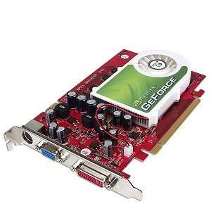  nVidia GeForce 7600GS 256MB DDR2 PCI Express VCD w/TV Out 