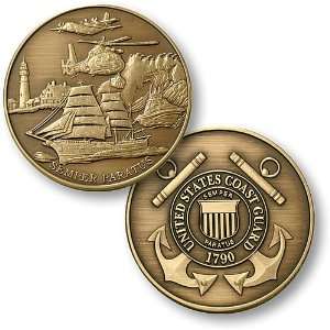  Coast Guard Theme   USCG Bronze Antique 