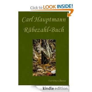    Buch (German Edition) Carl Hauptmann  Kindle Store