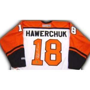  DALE HAWERCHUK Philadelphia Flyers Autographed Hockey 