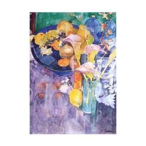   Glass Fruitbowl   Poster by Shirley Trevena (20 x 24)