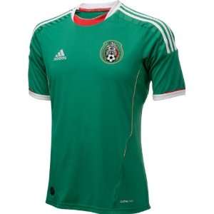  Mexico Federacion Mexicana adidas Soccer Home Jersey 