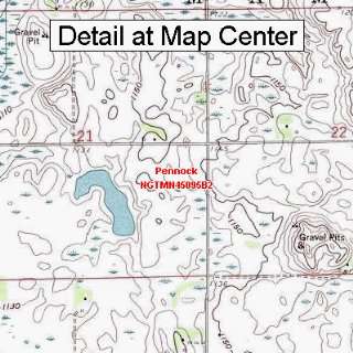   Map   Pennock, Minnesota (Folded/Waterproof)