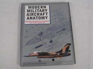 Modern Military Aircraft Anatomy Aviation Technical Drawings WWII 