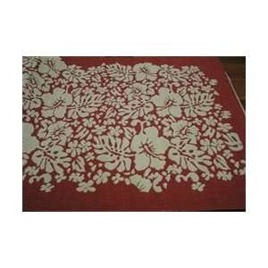  Asay Import Hawaii 25 Red & Cream   8 Round