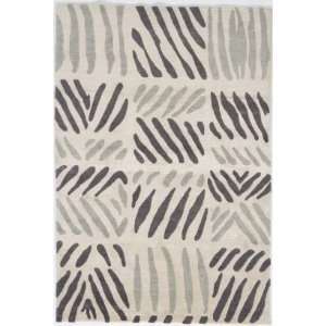   Rugs America Safari 5340 Jungle Gray 8 x 10 Area Rug