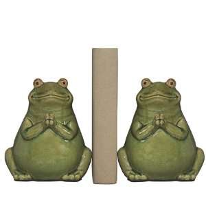  Andrea by Sadek Praying Frogs Bookends