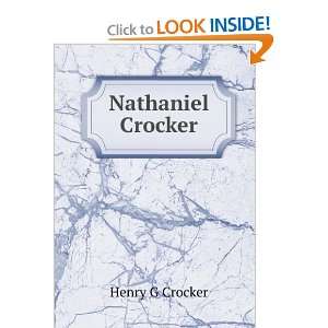  Nathaniel Crocker Henry G Crocker Books