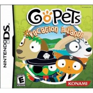 Go Pets Vacation Island by Konami   Nintendo DS