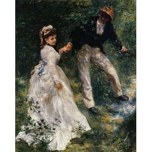 , Art Reproductions, Pierre Auguste Renoir, La Promenade (The Walk 