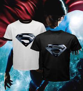Superman Returns Logo Silver T Shirt  