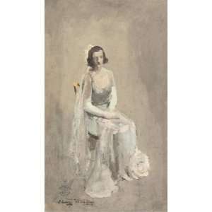   Lavery   24 x 42 inches   Lady Patricia Moore, study
