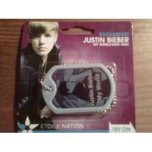  EXCLUSIVE Justin Bieber MY WORLD WEARABLE FRAGRANCE DOG 