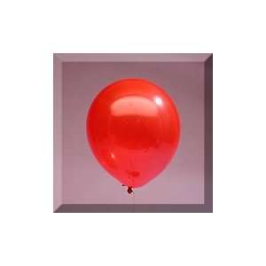  144ea   12 Cherry Red Transparent Latex Balloon Health 