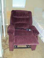Maroon Pride Electric Recliner Lift Chair  
