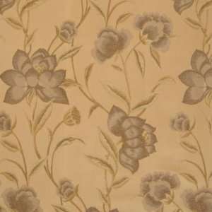  Hillier Floral Tortoise Shell Indoor Upholstery Fabric 