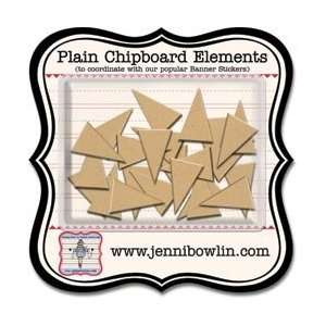 Plain Chipboard Elements 24/Pkg   Banner Banner