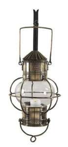 Globe Oil / Candle Marine Lantern Antique Reproduction  