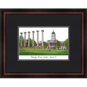    University of Missouri Campus Lithograph Picture