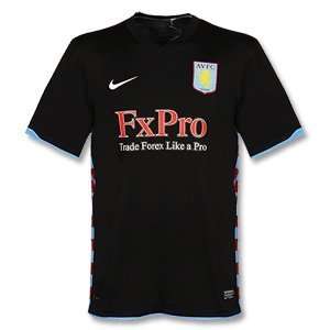 Aston Villa Away Soccer Shirt 2010 11