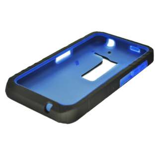 For LG Esteem MS910/Revolution VS910 HYBRID Hard Plastic/Rubber Case 