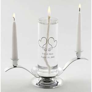  Eternity Unity Candle Set  Includes Stand and Tapers ( QTY 