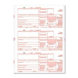  Irs Approved 1098T Tax Forms For Dot Matrix Printers, 2,000 Form 