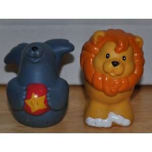 Little People 2 Animal Set   Seal 2001 & Lion 2001   Replacement 