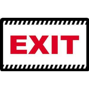  Exit Safety Wall Sign Graphic Keep Safety Front and Center 